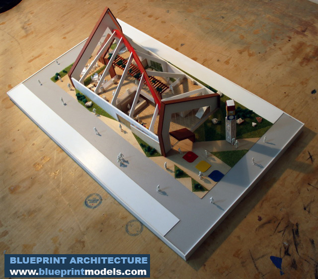 Milano Pavilion Architectural Scale Model (8)