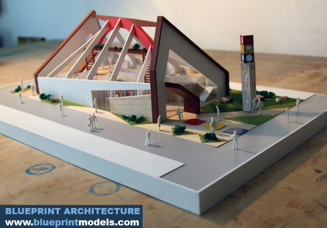 Milano Pavilion Architectural Scale Model (9)
