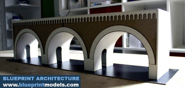 Viaduct du Paris Architectural Scale Model