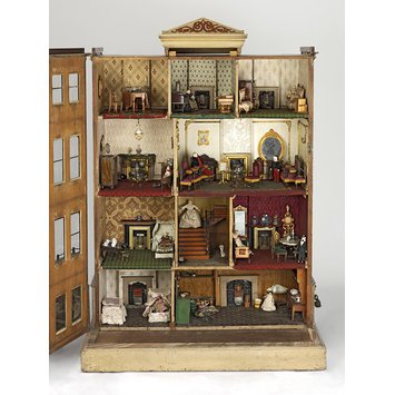 5 Dollhouses with British Domesticity Theme The Henriques House