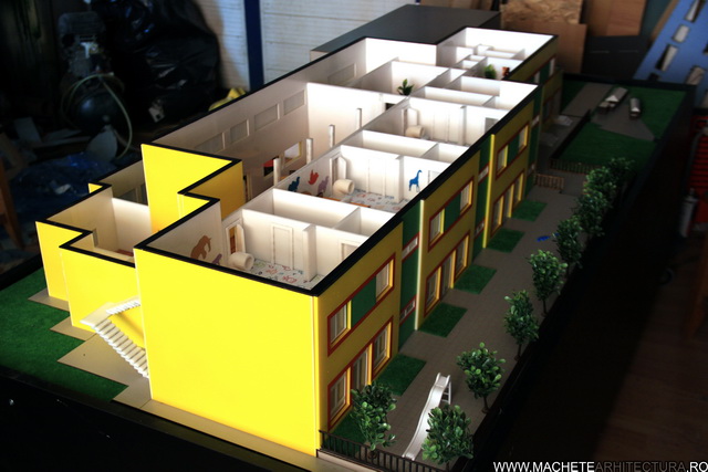 Kindergarden 1 to 50 Architectural Scale Model (5)