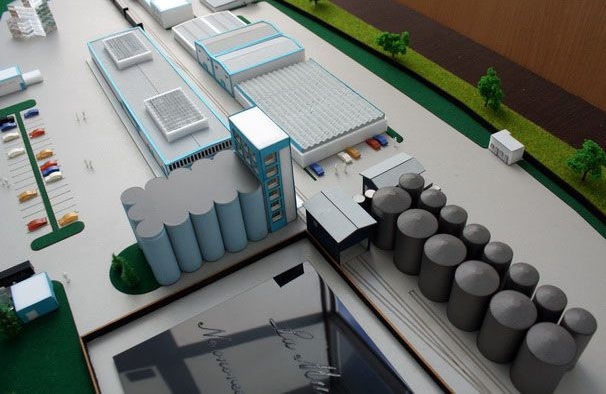 Cereals Factory Scale Model