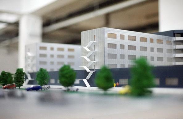 Office Building scale Model