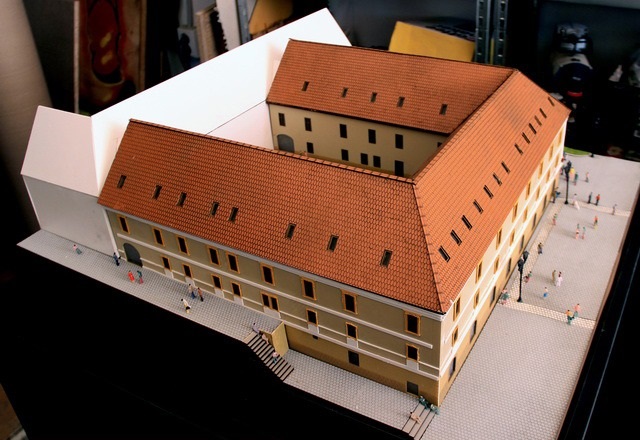 Council Building Scale Model