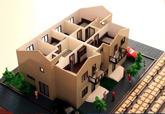 Demountable Villa Scale Model
