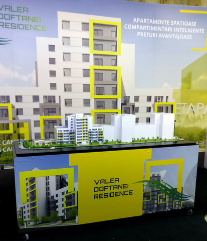 Dofta Residence City Housing Architectural Scale Model