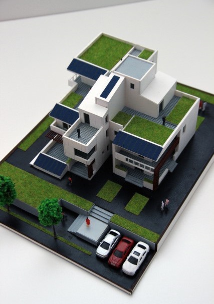 Eco House Scale Model
