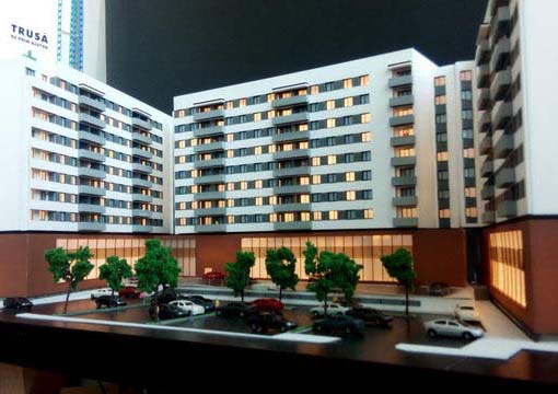 Global City Residence Architectural Scale Model