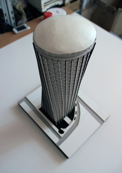 Office Building Scale Model
