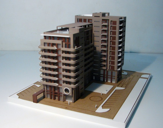 Residencial Building Scale Model
