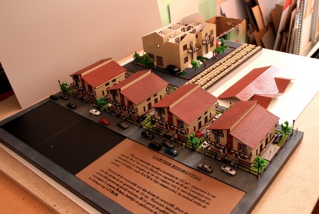 House Architectural Scale Model