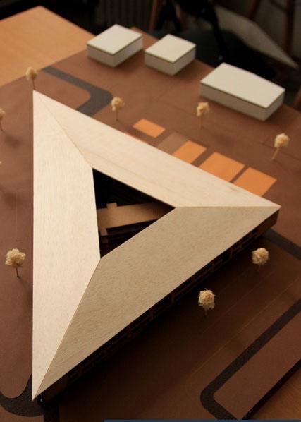 Social Housing Architectural Scale Model