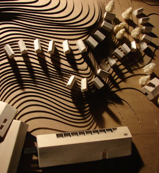 Turist Buildings Scale Model