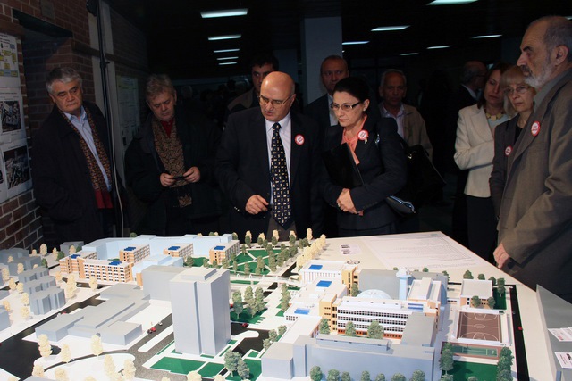 University Architectural Scale Model