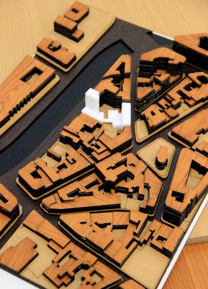 Urban Plan Scale Model