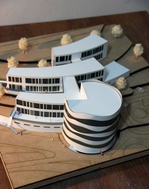 Welness Center Scale Model