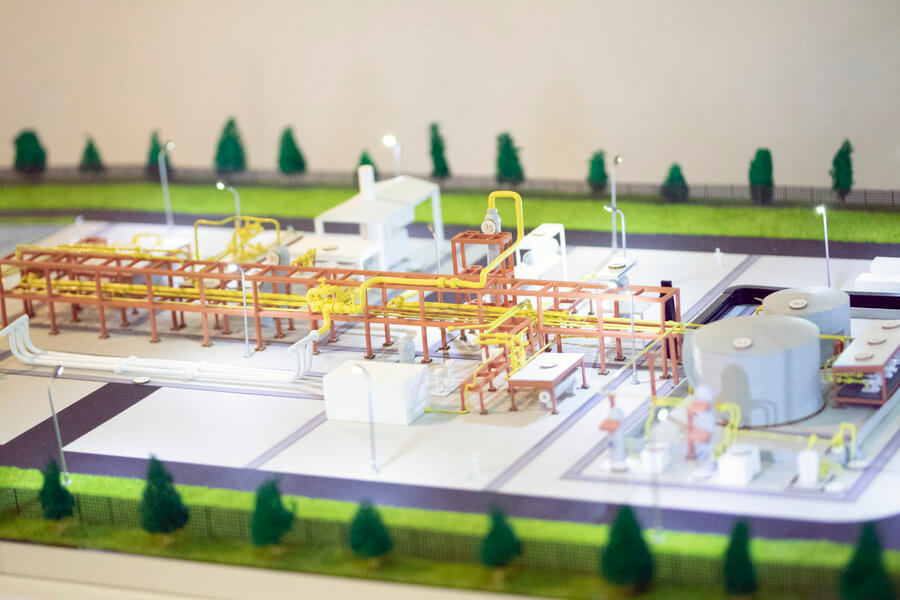 Gas Platform Model