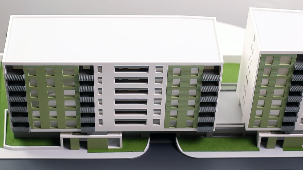 Residential Building Scale Model