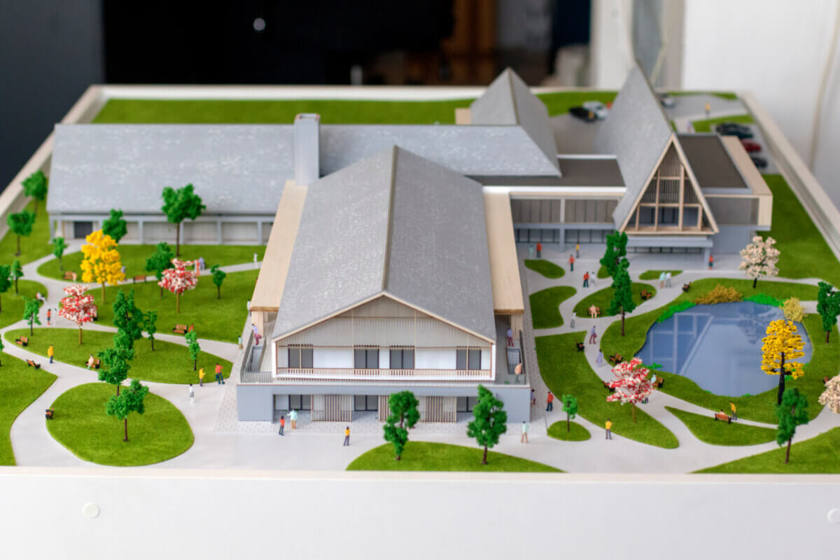 Retirement Village scale model