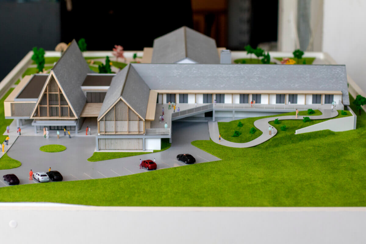 Senior Village architectural model