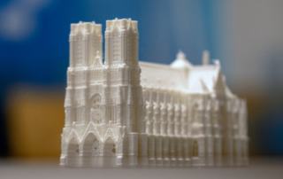 3D printed Cathedral of Reims