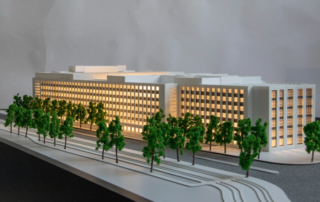 campus scale model