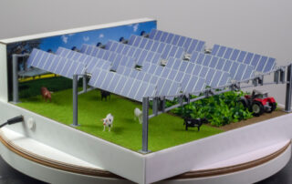 photovoltaic power plant scale model