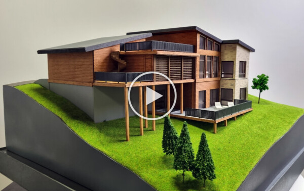 House with terraces video