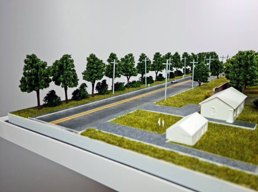 substation scale model