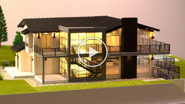 Villa Architecture Model