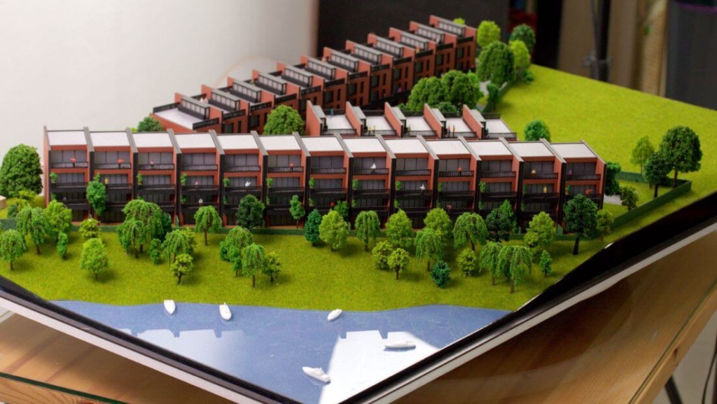 Lake front Housing Development Model Lake front Housing Development Model