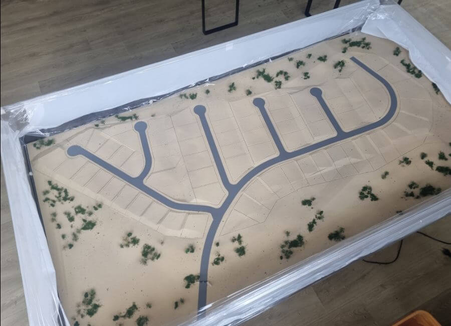 Topographic Masterplan Model