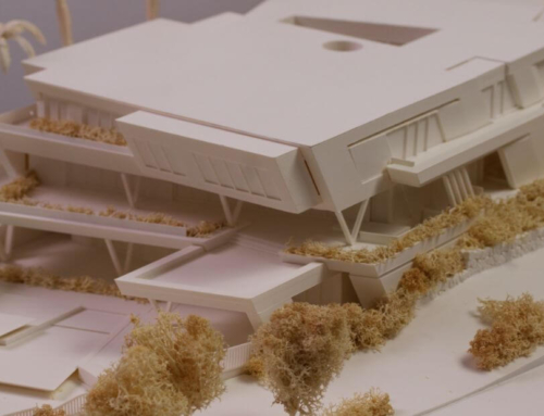 White Architectural Model – Modern House