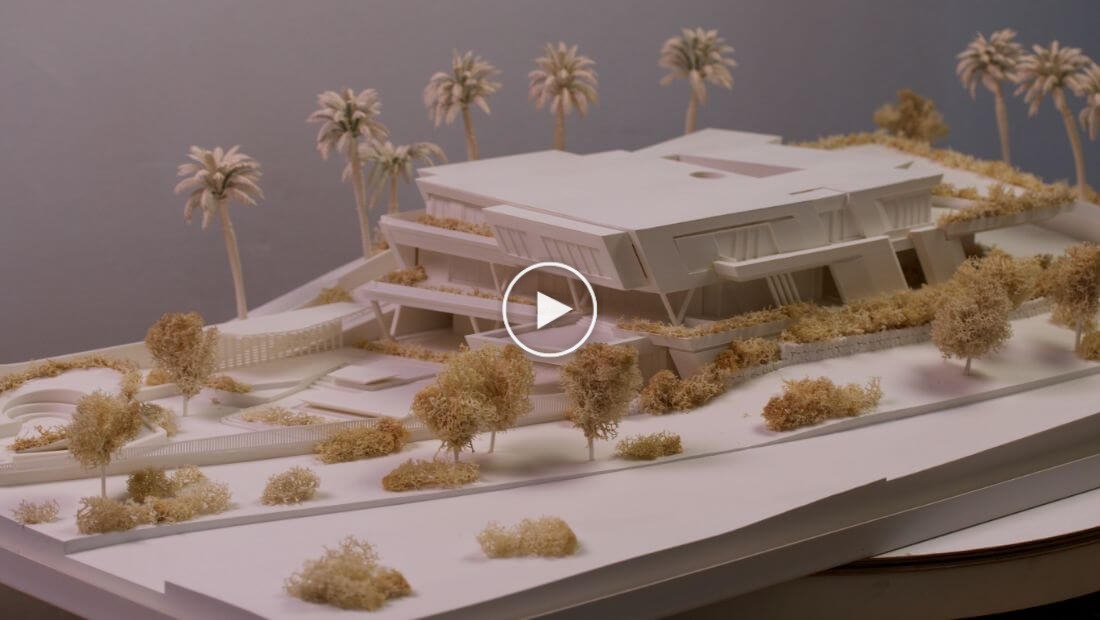 White Architectural Model Modern House