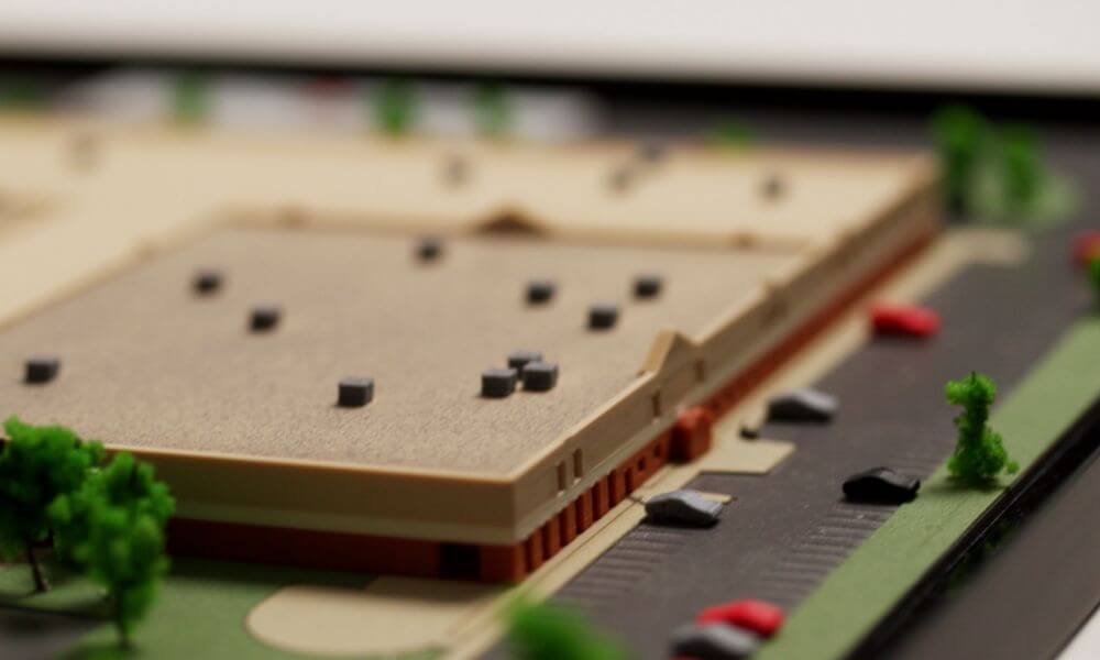 Logistic warehouse model