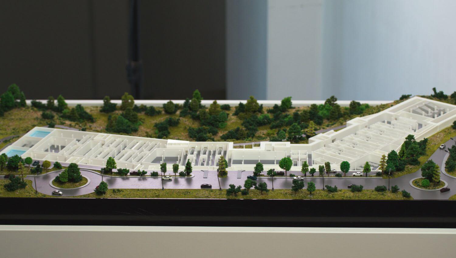 Data center scale model