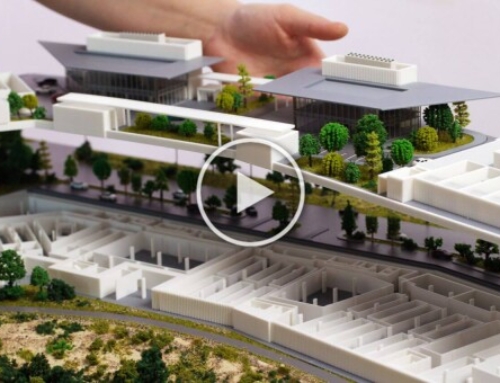 Architectural Models with Removable Rooftops