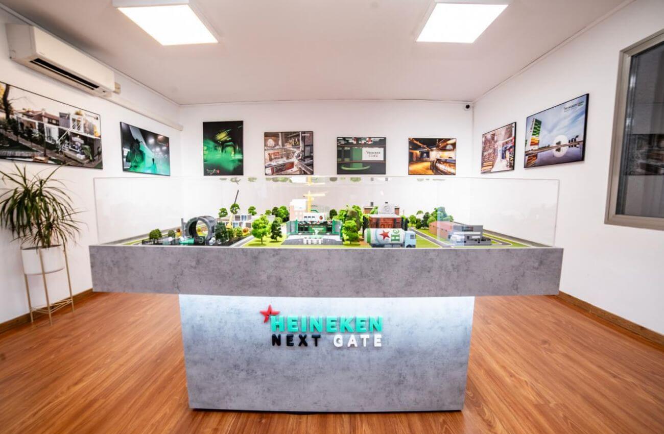 architectural model heineken