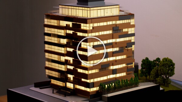 contemporary residential building