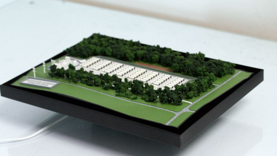 PCS Infrastructure scale Model
