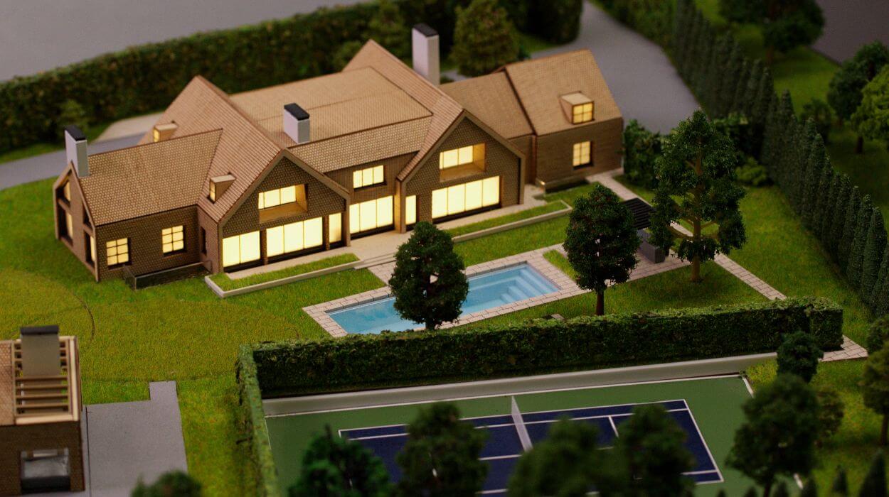 Villa Architecture Model