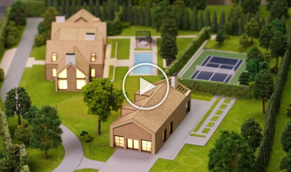 Villa Architecture Model