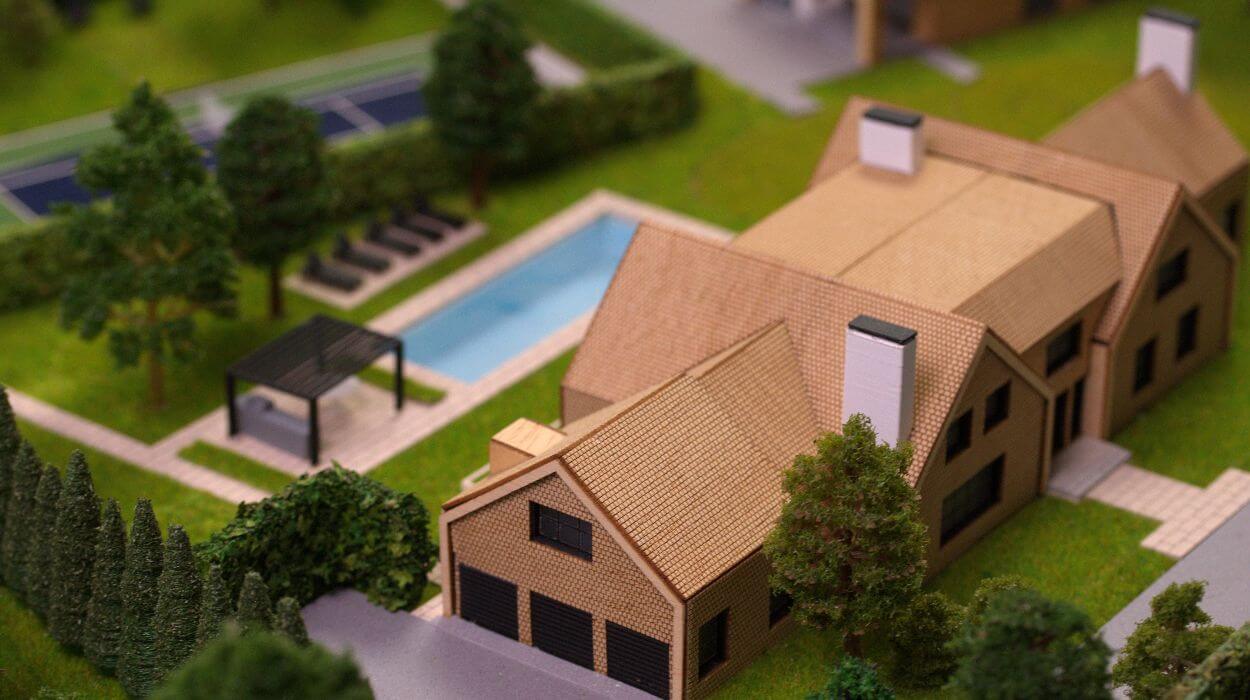 modern house with Swimming Pool
