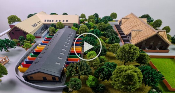 Animal Shelter Architectural Model