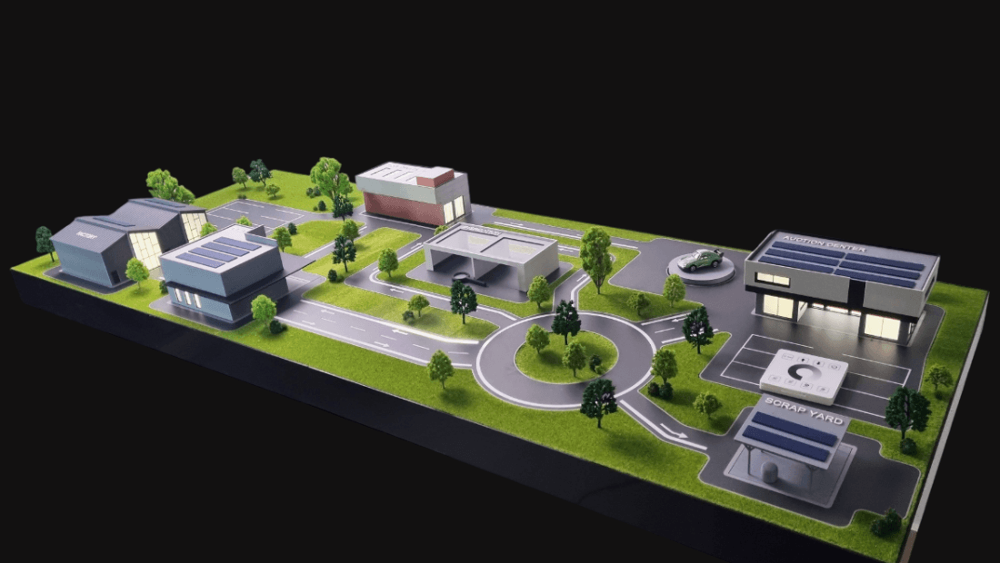 Smart Mobility Campus Architectural Model