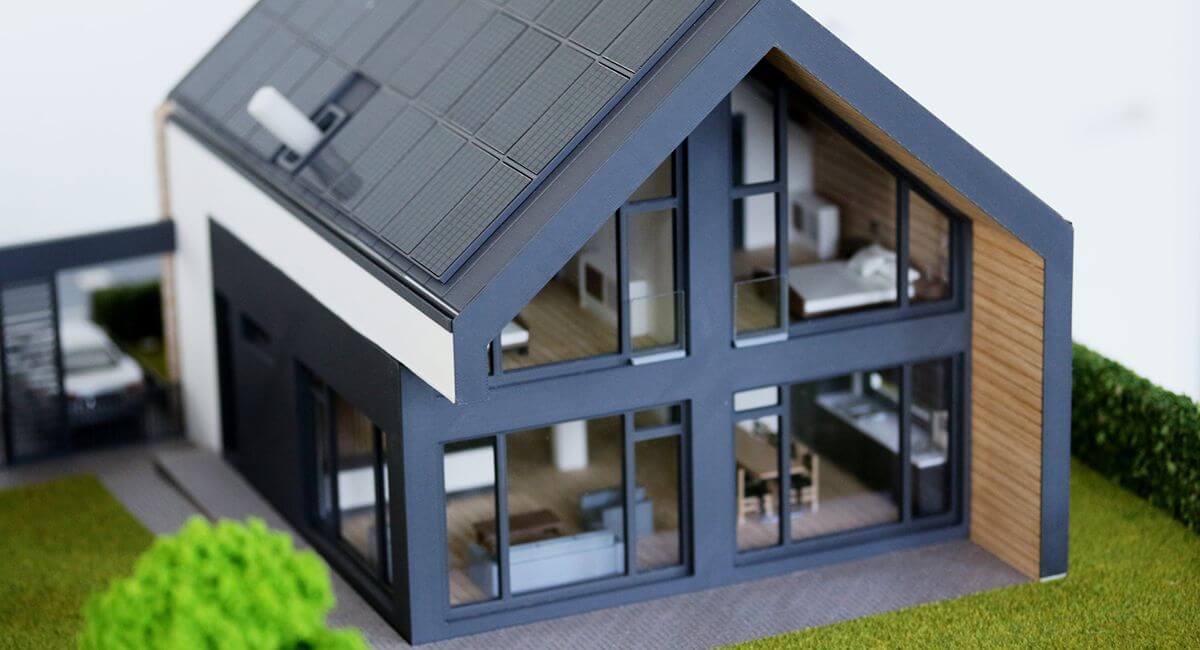 House Architectural Scale Model