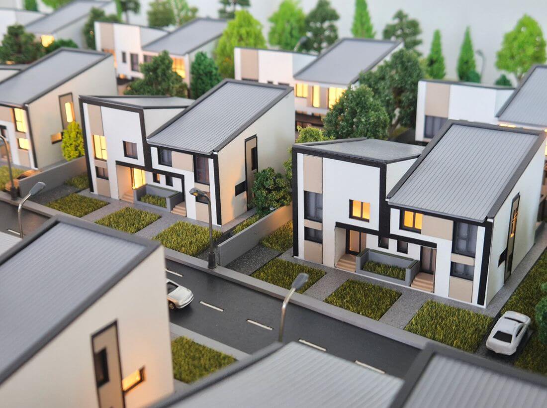 Housing Development Architectural Model