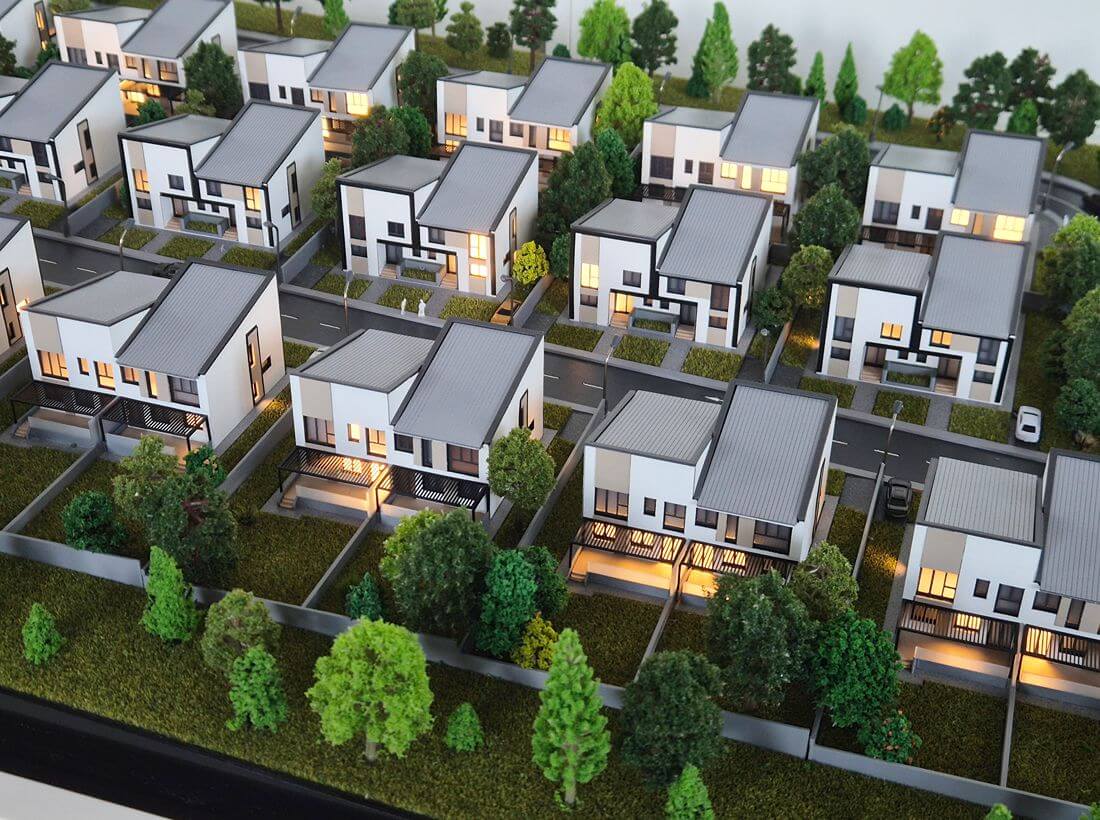 Housing Development Scale Model
