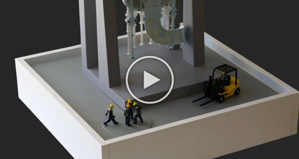 Industrial Reactor Scale Model