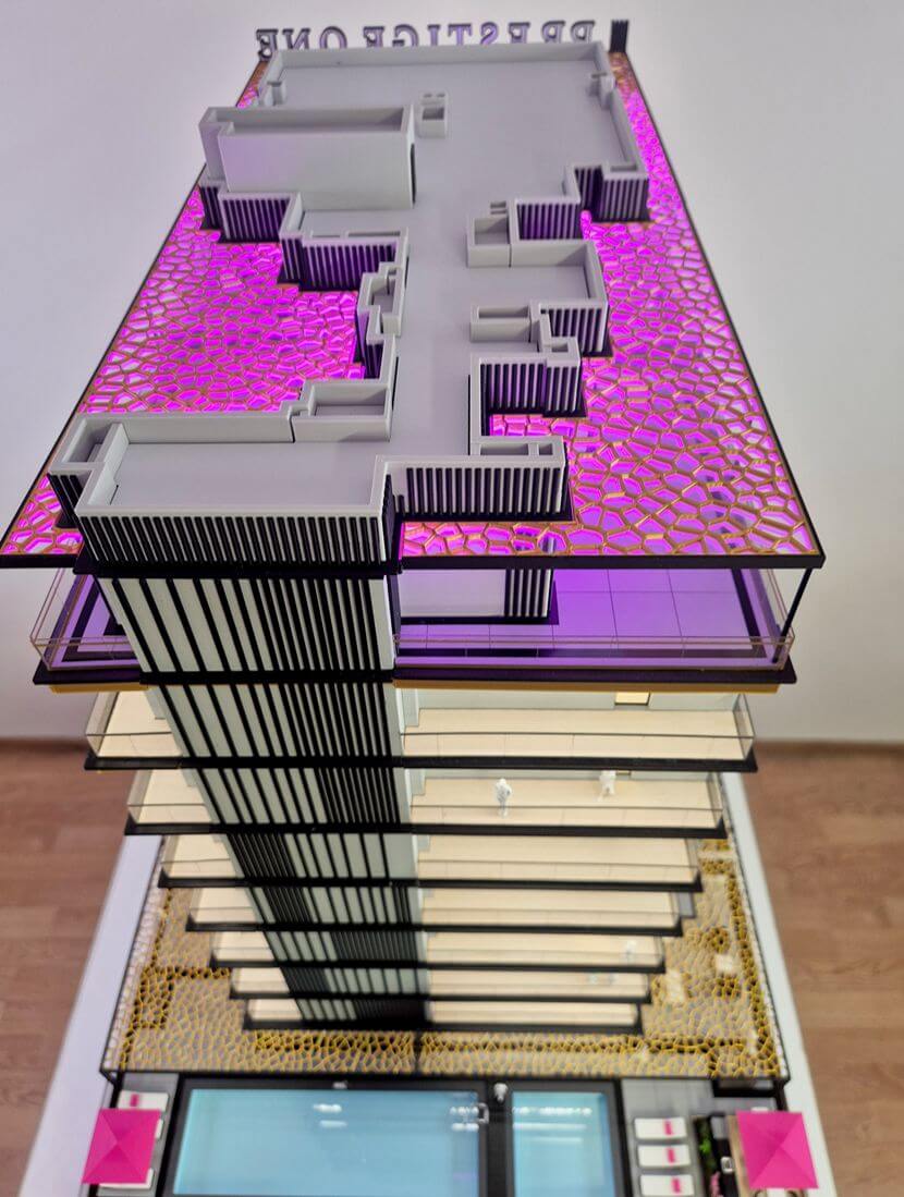 Residential Tower Scale Model